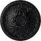 Ekena Millwork Tristan Ceiling Medallion (Fits Canopies up to 6 1/4"), Hand-Painted Steel Gray, 32 3/8"OD x 3 1/2"P CM32TNSGS - alternate 1